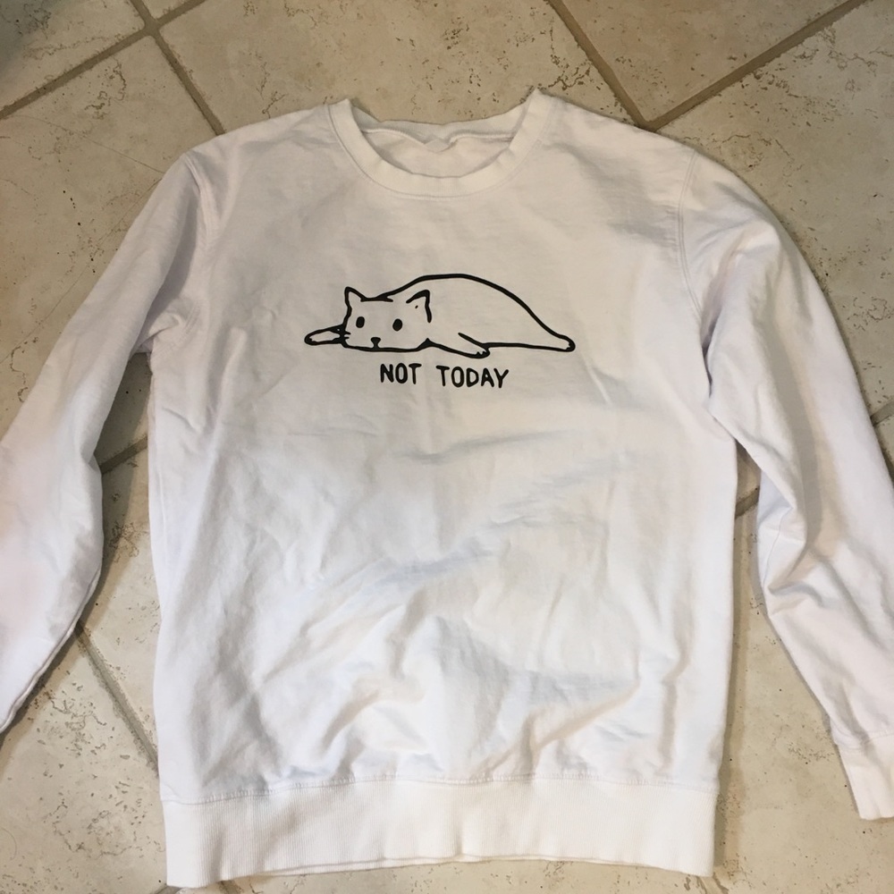 Cat sweatshirt